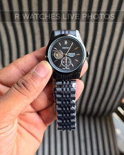 (SS)📷⭐ Seiko Automatic Full Black (SKAM6)