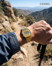 (OS3)🖤⬆️⭐ Casio vintage gold (CSSM3)
