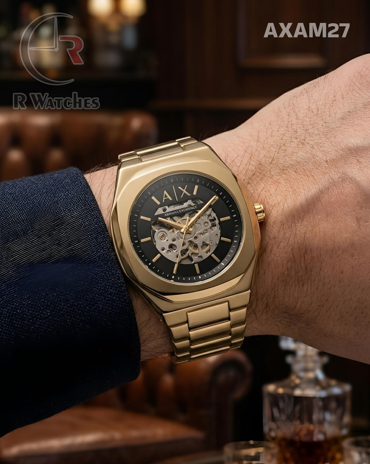 (OS)🖤⬆️ AX Automatic Gold Black (AXAM27)