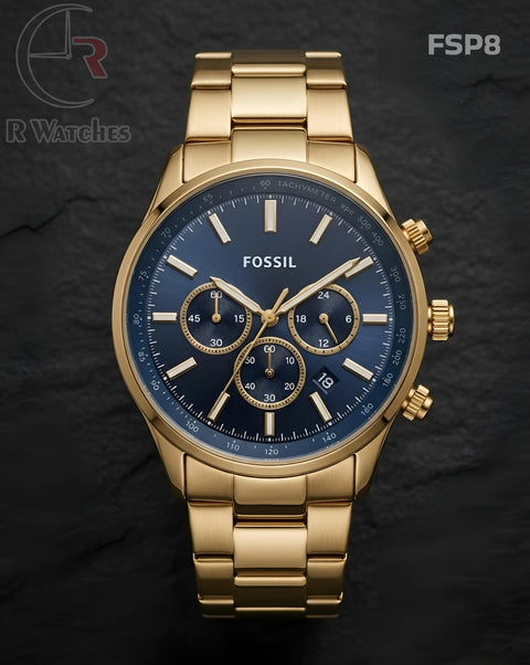 (SS)🖤⬆️⭐ Fossil Gold Blue (FSP8)