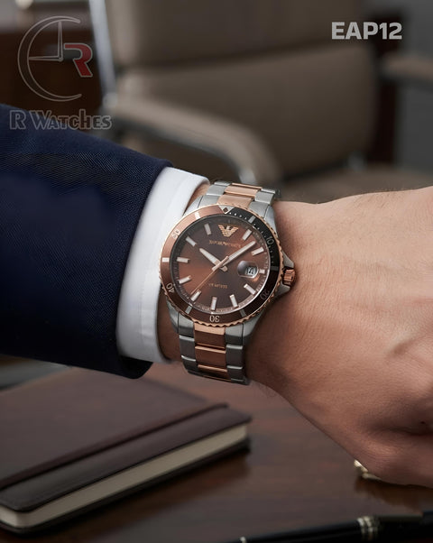 (OS)🖤⭐ Armani Rose Gold Brown (EAP12)