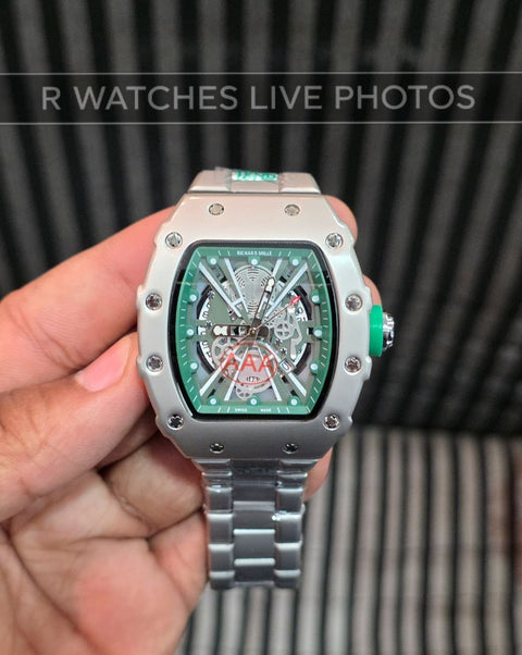 (OS)📷⭐ RM Machinery Silver Green (RMP1)