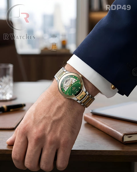 (OS4)🖤⭐ Rado dual tone green (RDP49)