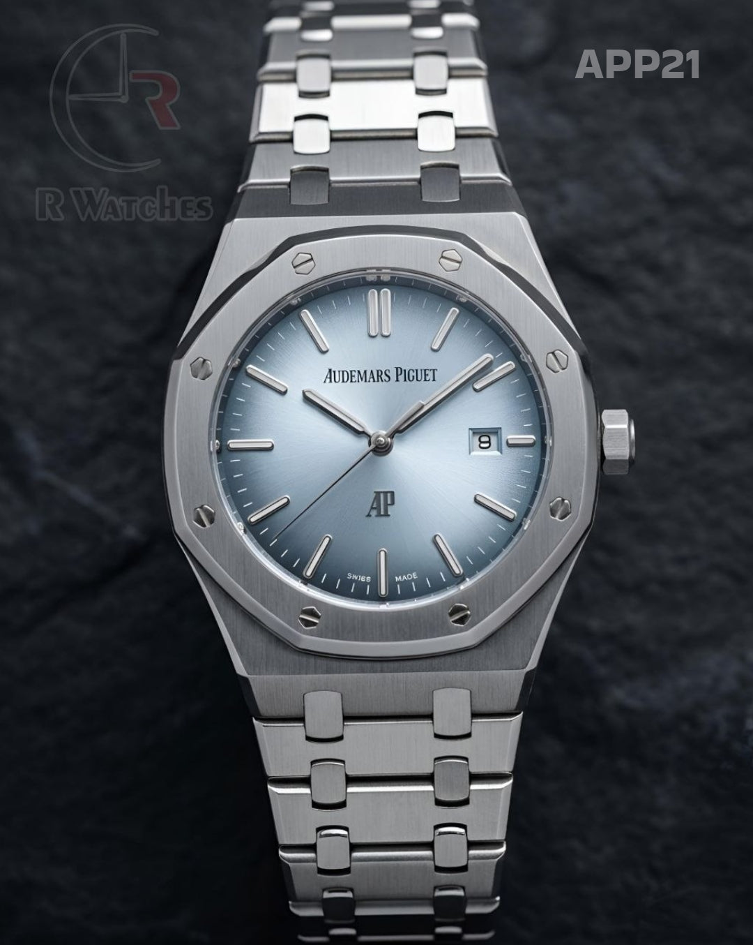 (OS)🖤⬆️ AP Silver Grey Dial (APP21)
