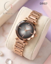 (OS)🖤⬆️🔁 Dior Girls Diomond Cut Rose Gold Brown (DRG7)