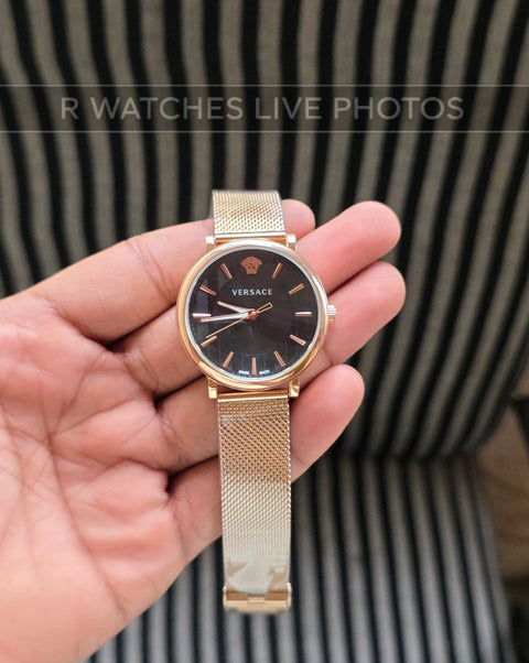 (OS)📷⭐ Versace Girls Rose Gold Black (VSG41)