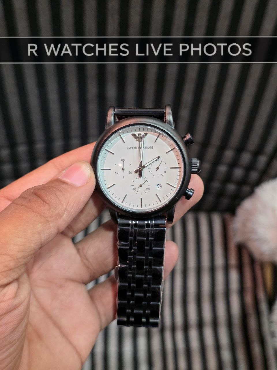 (OS)🖤⬆️⭐ Emperio Armani Black White (EAP32)