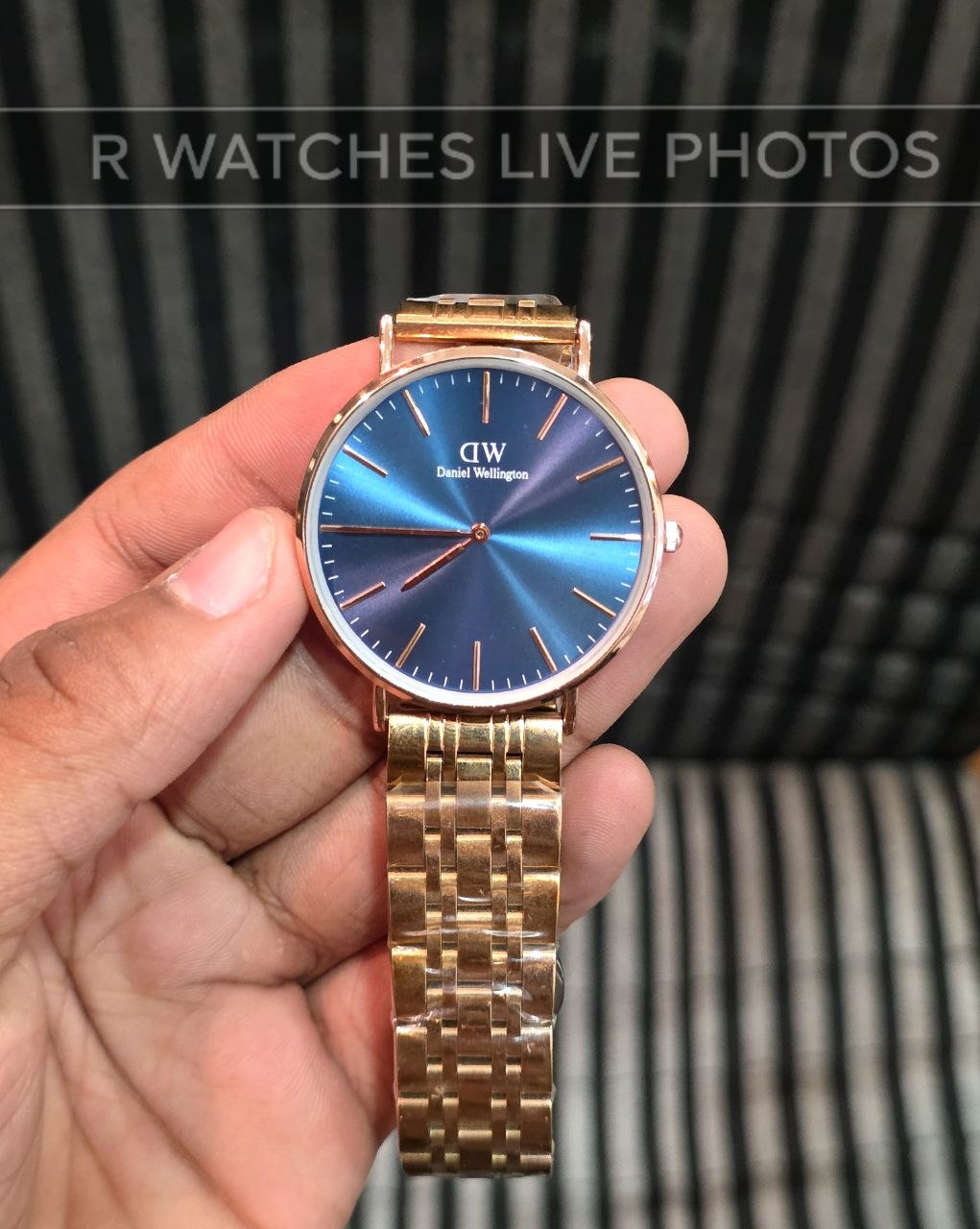 (OS)🖤⭐ DW Rose Gold blue (DWP1)
