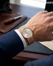 (OS)🖤⭐Patek Philippe Square Rose Gold White (PPP7)