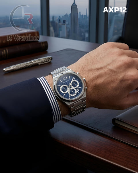 (OS)🖤⭐ AX Silver Nevy Blue (AXP12)