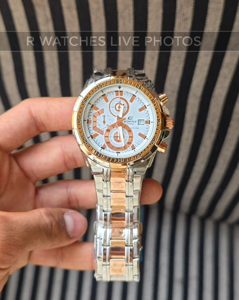 (OS25)🖤⭐ Casio Edifice rose gold (CSP1)