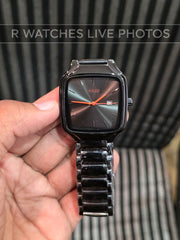 (OS)📷⭐ Rado new black orange (RDP30)