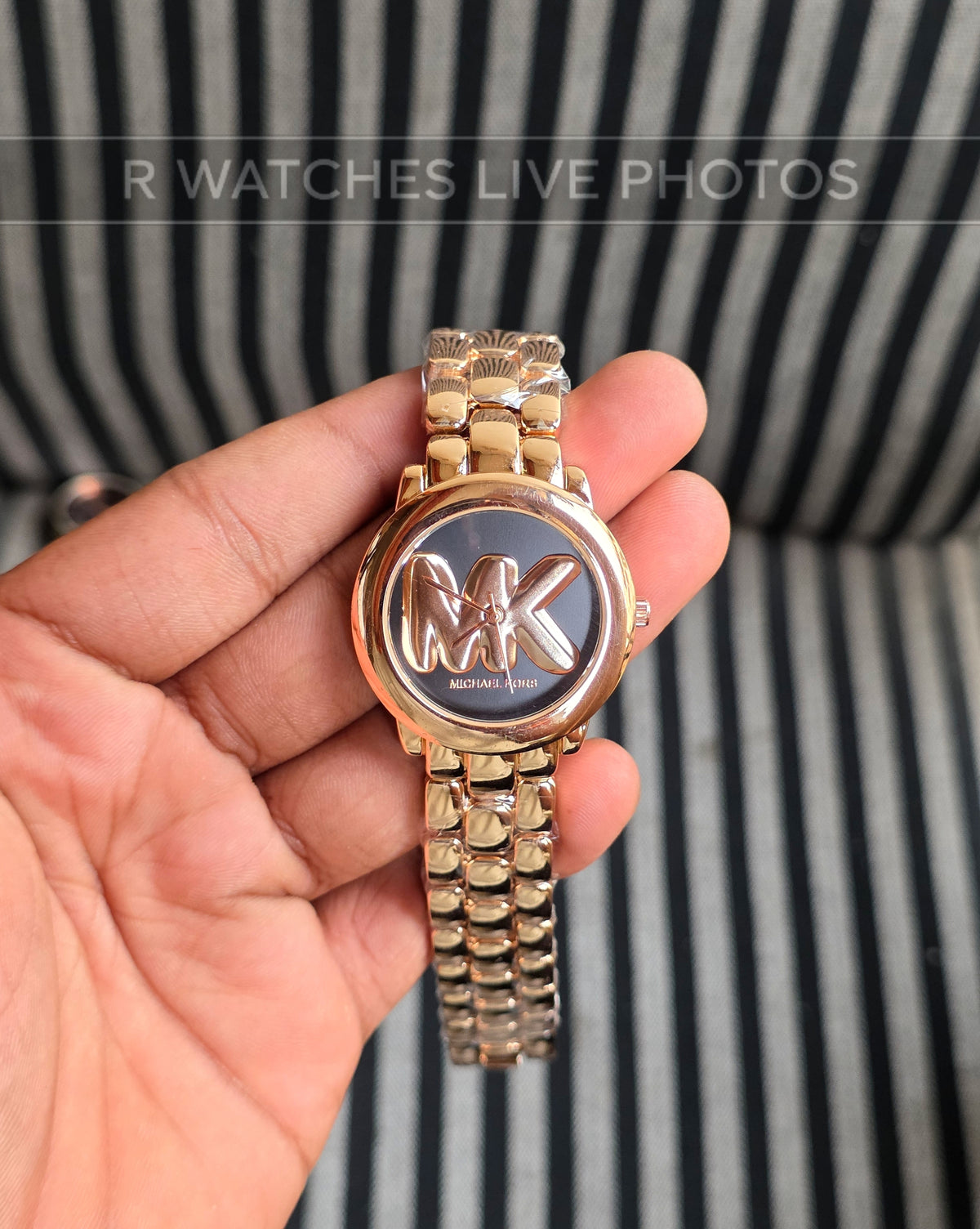 (OS)🖤⭐ MK Girls Rose Gold Black (MKG2)