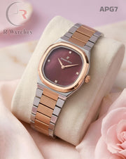 (OS)🖤⬆️ AP Girls Rose Gold Maroon (APG7)