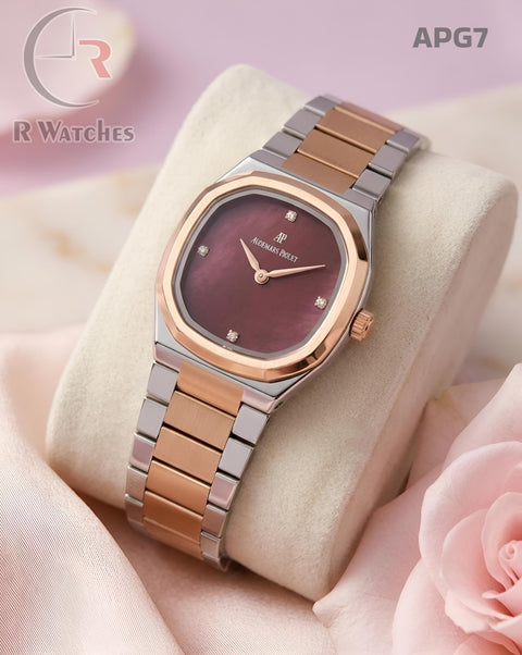 (OS)🖤⬆️ AP Girls Rose Gold Maroon (APG7)
