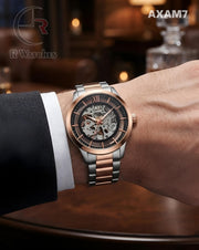 (OS)🖤⭐ AX Automatic Rose Gold Black (AXAM7)