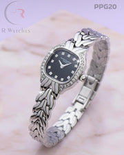 (SS)🖤⭐ Patek philip silver Black dimond (PPG20)