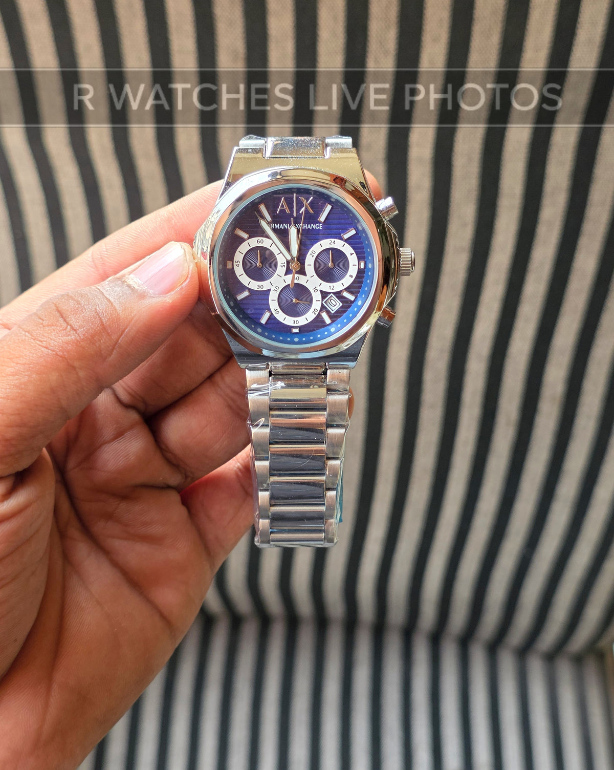 (OS)🖤⭐ AX Silver Nevy Blue (AXP12)