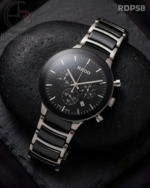 (OS)🖤⭐ Rado Silver Black (RDP58)