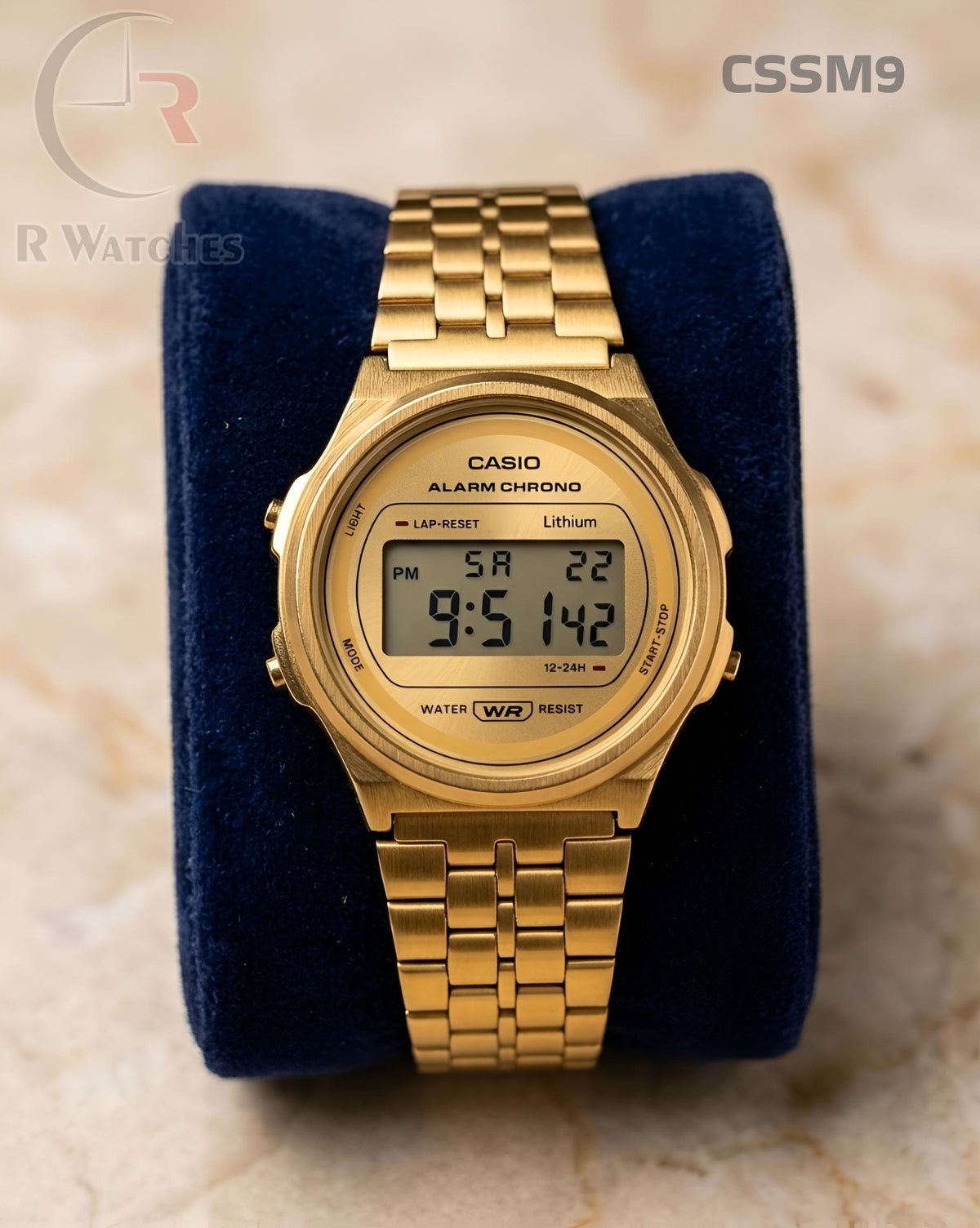 (SS)🖤⭐ Casio metal Gold (CSSM9)
