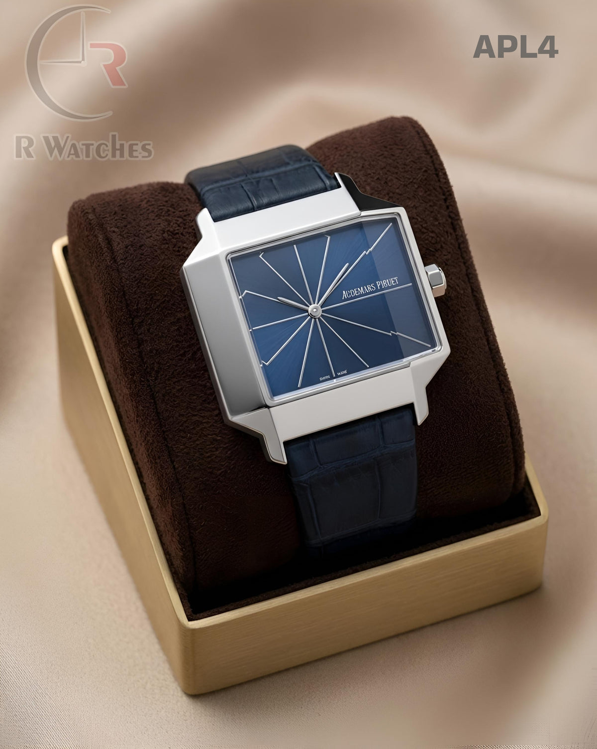 (OS)🖤⬆️ AP Leather Silver Blue (APL4)