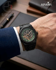 (OS)🖤⬆️🔁 AP automatic Black Green (APAM1)