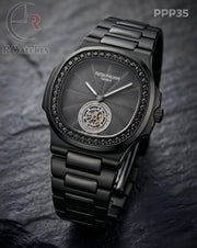 (OS2)🖤⬆️⭐ Patek Philippe black diamond (PPP35)