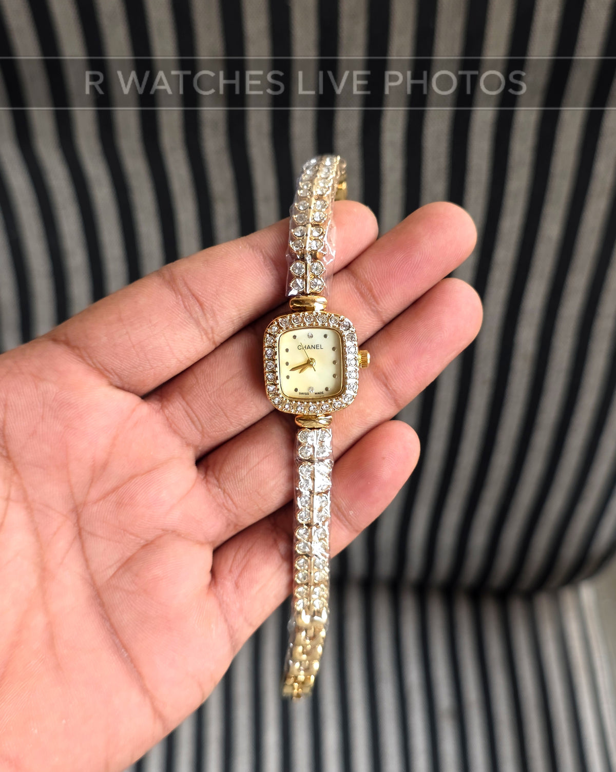 (OS)🖤⭐ Chanel Girls Diamond Full Gold (CHG4)