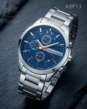 (OS)🖤⬆️ Armani silver blue (AXP13)
