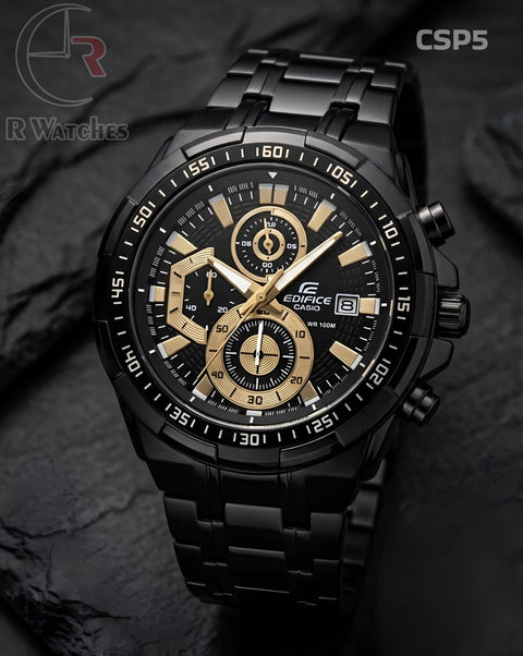(SS)🖤⭐ Casio Edifice Black gold (CSP5)