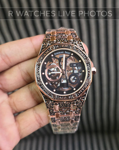(OS)🖤⭐ AP Rajwadi Rose Gold Black (APP17)