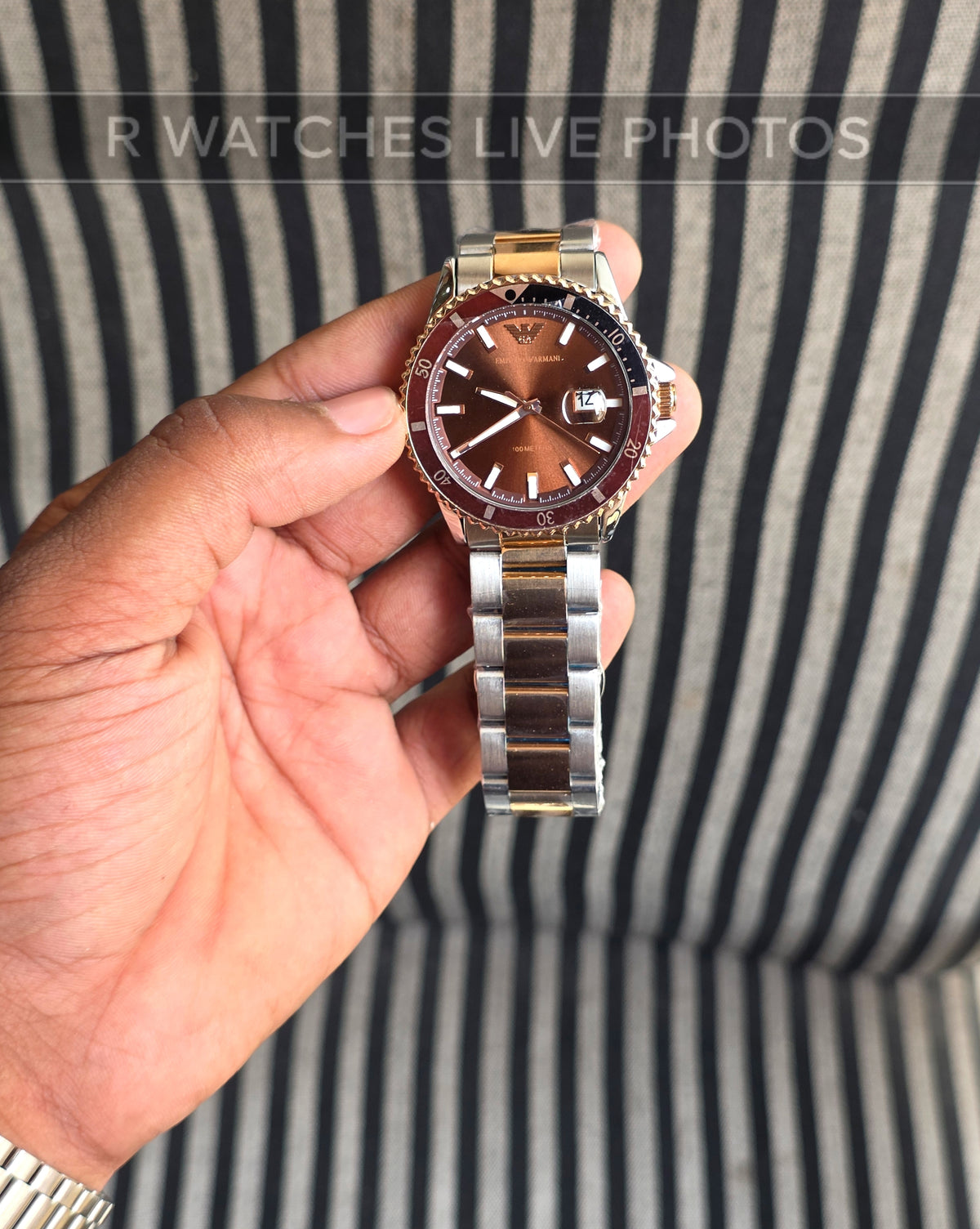 (OS)🖤⭐ Armani Rose Gold Brown (EAP12)