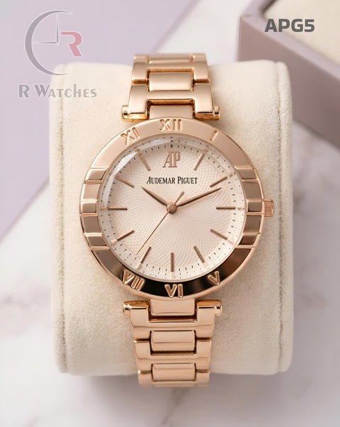 (OS2)🖤⭐ AP girls rose gold pink (APG5)