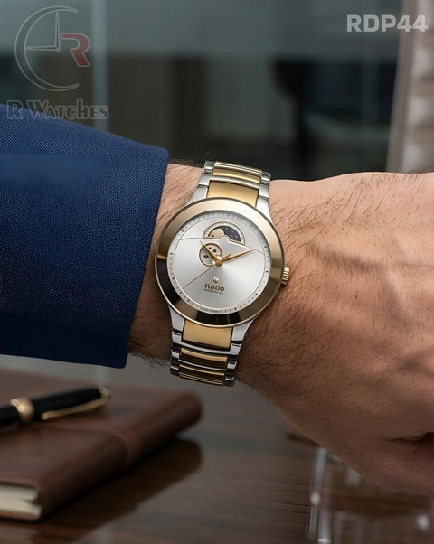 (OS)🖤⭐ Rado new dual tone white (RDP44)