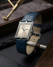 (SS)🖤 Cartier Leather Silver Blue (CTL14)