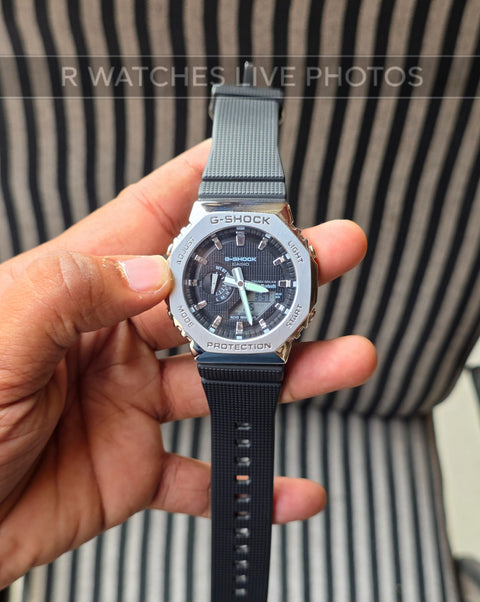 (SS)🖤⭐ G-Shock ga silver black dial (GSST8)