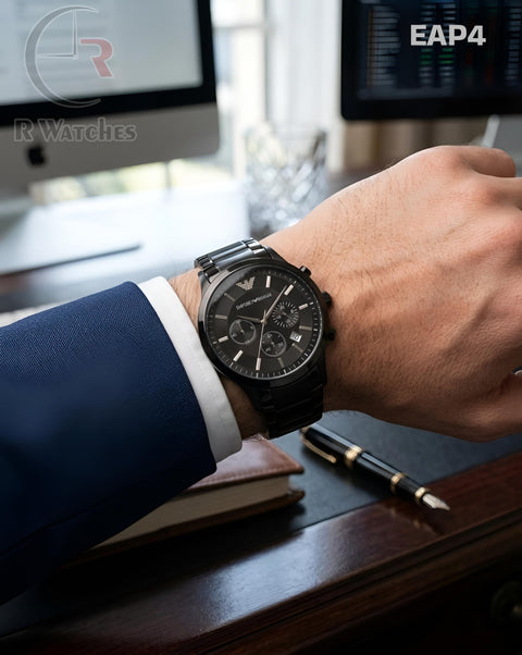 (OS4)🖤⬆️⭐ Armani metal full black (EAP4)