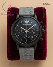 (SS)🖤⬆️⭐ Emporio Armani new black silver (EAS7)