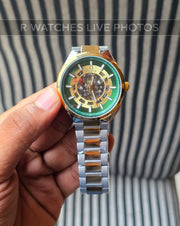 (OS)🖤⭐ Omega Automatic Dual Tone Green (OMAM12)