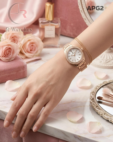 (OS)🖤⭐ AP girls rose gold pink (APG2)