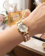 (OS)🖤 Chanel Girls dual tone White (CHG17)