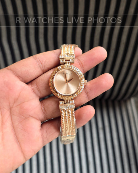 (SS)🖤⭐Gucci Girls Full Rose Gold (GCG1)