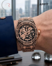 (OS)🖤⭐ AP Rajwadi Rose Gold Black (APP17)