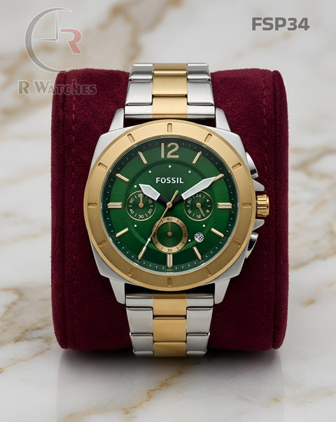 (SS)🖤 Fossil Dual Tone Green (FSP34)