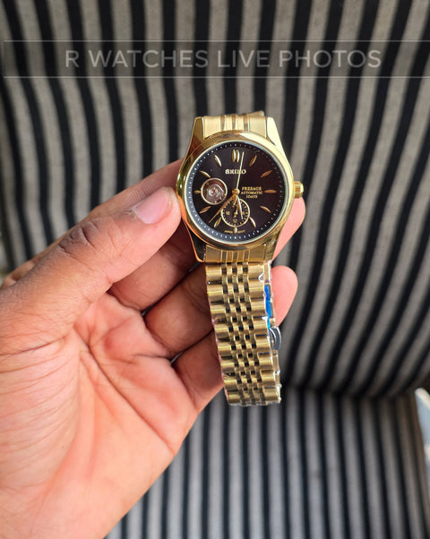 (OS)📷⭐ Seiko Automatic Black Gold (SKAM7)