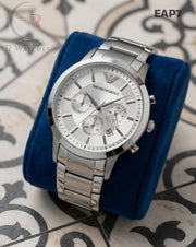 (SS)🖤⭐ Emperio Armani Full Silver (EAP7)