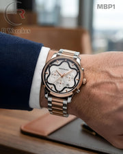 (SS)🖤⭐ Mont Blanc Rose Gold White Dial (MBP1)