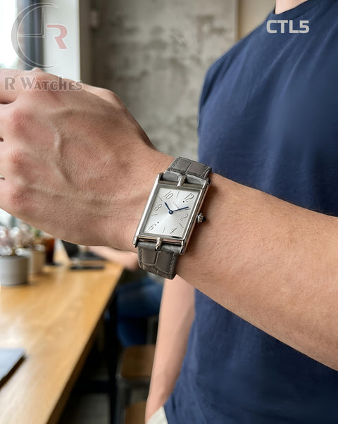 (OS)🖤⭐ Cartier Leather Silver Grey (CTL5)