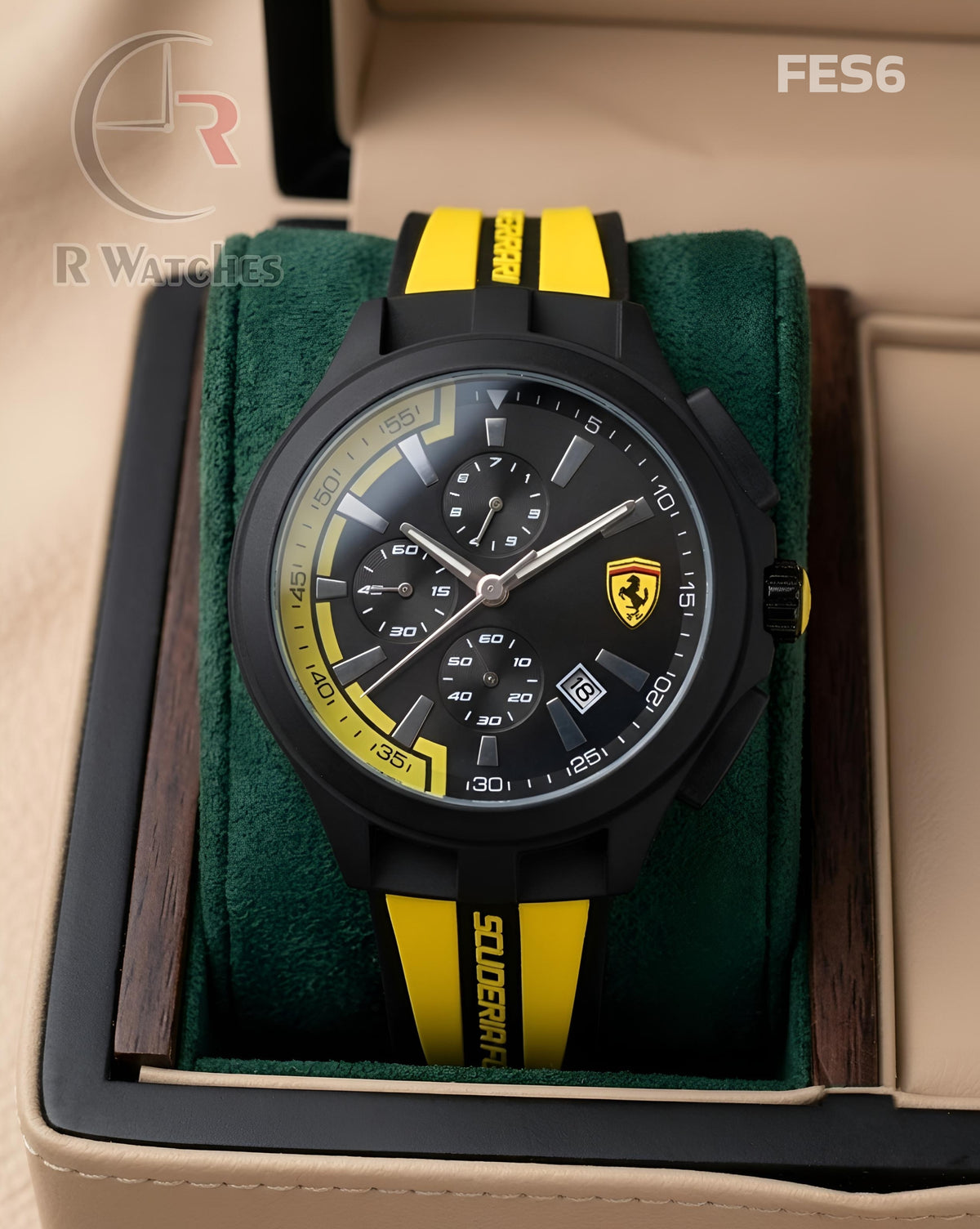(OS)🖤⬆️ Farrari Silicon Black Yellow (FES6)