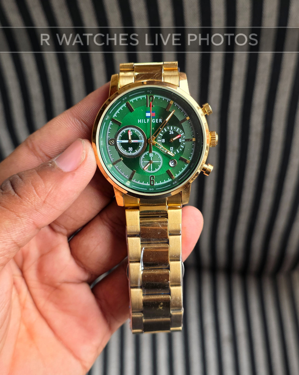 (SS)📷⬆️⭐ Tommy Hilfiger Gold Green (THP10)